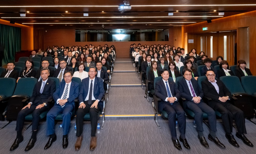 會長出席結業禮，擔任致辭嘉賓，並頒發導師感謝狀。